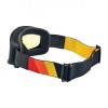 Biltwell Overland 2.0 Tri-Stripe Goggles Red Yellow Orange