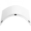 Biltwell Open Face Motorcycle Helmet Moto Visor Peak - White