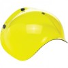 Biltwell Open Face Motorcycle Helmet Bubble Shield Visor Anti-Fog - Yellow