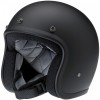 Biltwell Bonanza Open Face Helmet - Matt Black