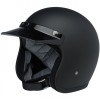 Biltwell Open Face Motorcycle Helmet Moto Visor Peak - Smoke
