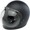 Biltwell Open Face Motorcycle Helmet Bubble Shield Visor Anti-Fog - Clear