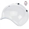 Biltwell Open Face Motorcycle Helmet Bubble Shield Visor Anti-Fog - Clear