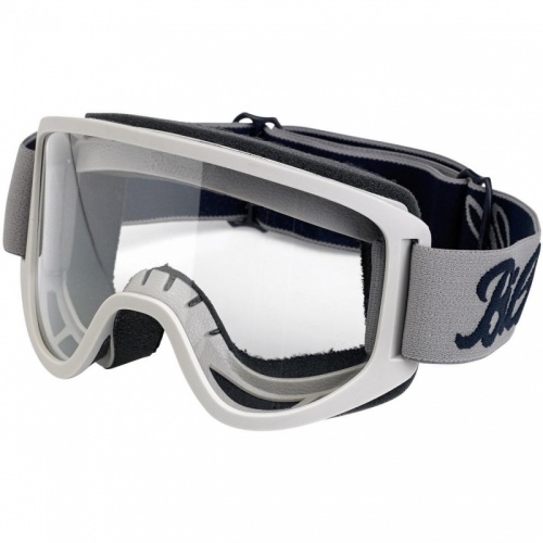 Biltwell Moto 2.0 Goggles Script Titanium