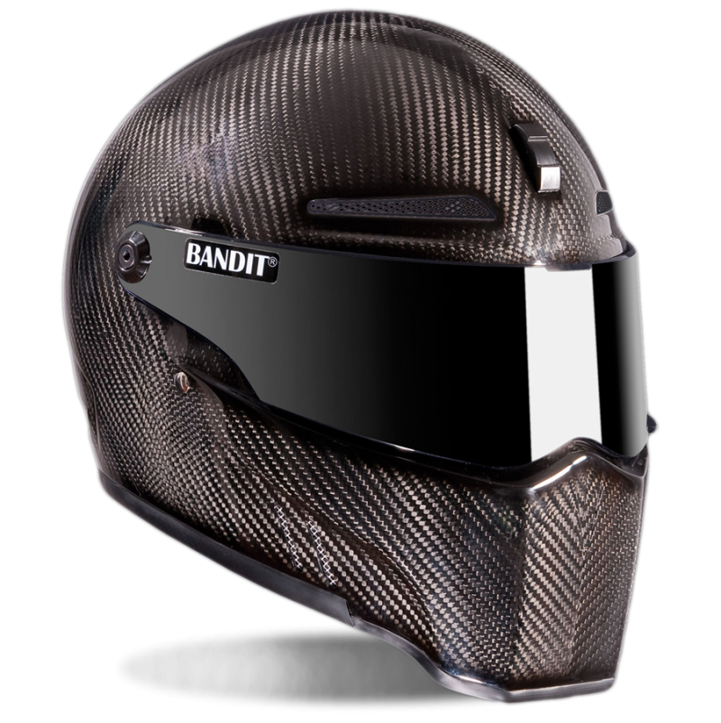 Bandit Alien 2 Motorcycle Helmet - Carbon Fibre